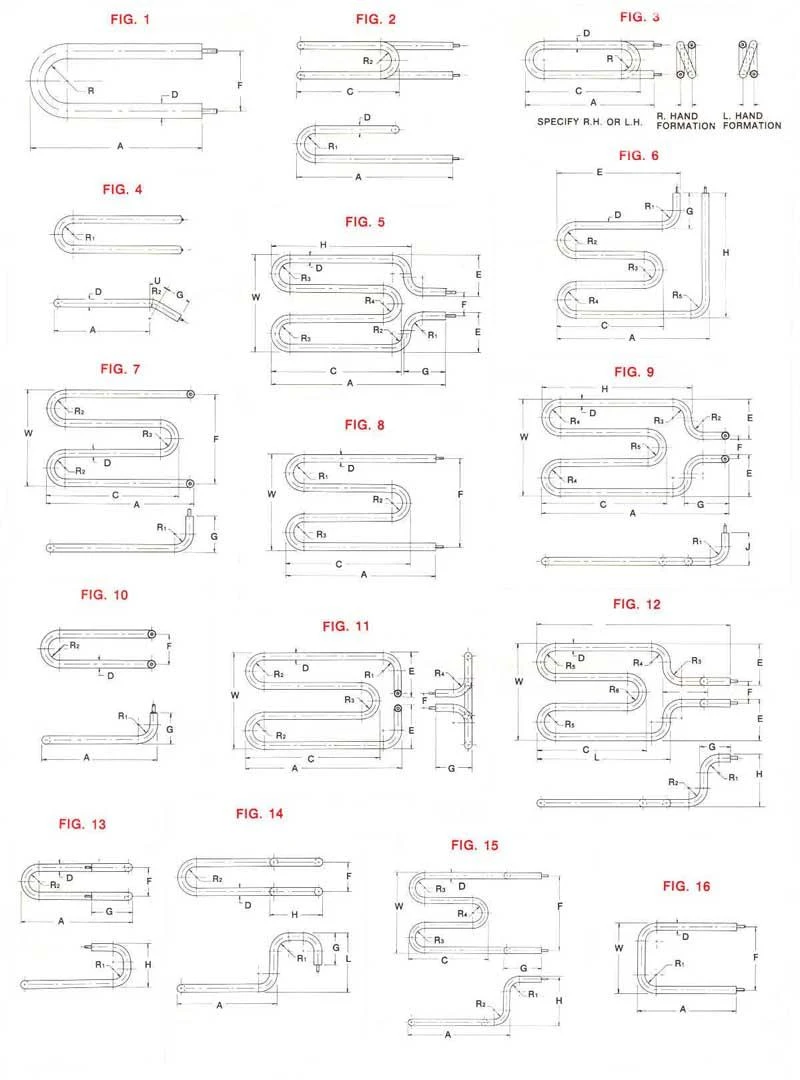 Electric Industrial Spiral Coil-Tubular Heating Elements type Electric Industrial Spiral Coil-Tubular Heating Elements type