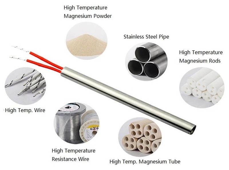 High Density Stainless Steel Cartridge Rod Heaters factory High Density Stainless Steel Cartridge Rod Heaters factory