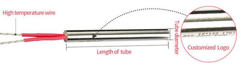 High Density Cartridge Immersion Heater drawings