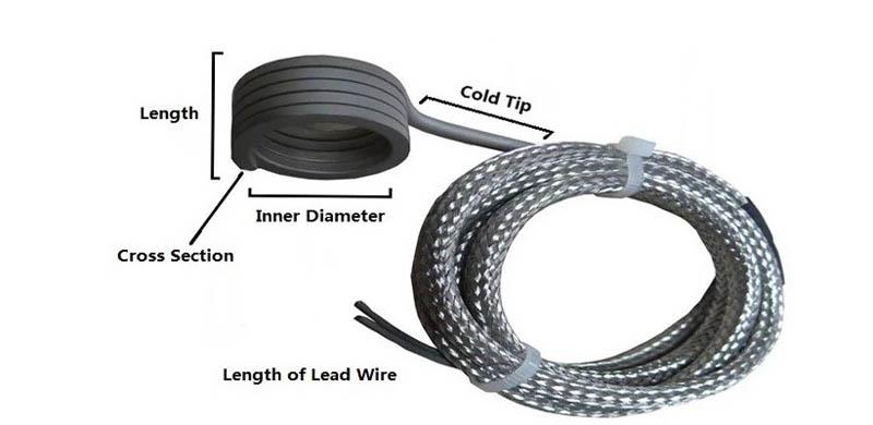 Hot Runner Coil Heater With Thermocouple drawing Hot Runner Coil Heater With Thermocouple drawing