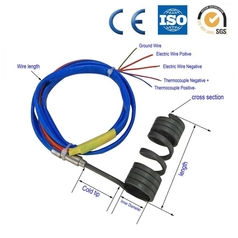 Hot Runner Coil Heater drawing Hot Runner Coil Heater drawing