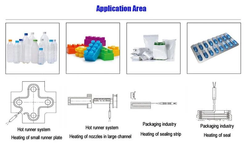 Industrial Hot Runner Coil Nozzle Heater application Industrial Hot Runner Coil Nozzle Heater application