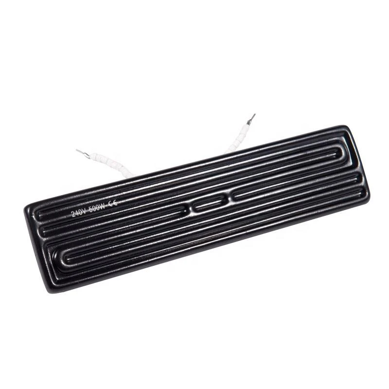 Hollow Flat Ceramic Far Infrared Heater For Plastic Heating factory