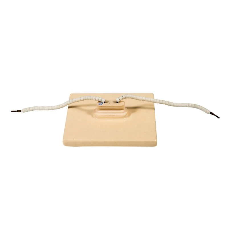 Hollow Flat Ceramic Far Infrared Heater For Plastic Heating maufacturer