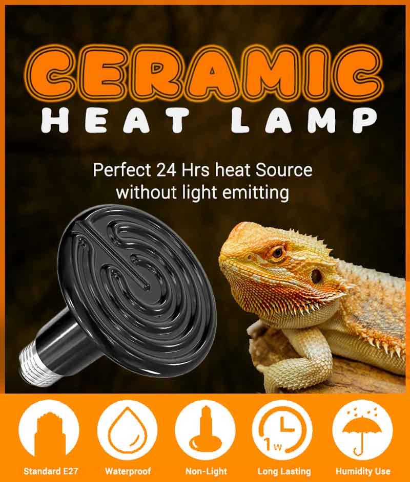 100W 150W Ceramic Infrared Heat Lamp application 2 100W 150W Ceramic Infrared Heat Lamp application 2