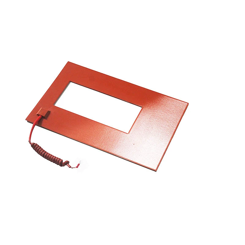 12V 24V Flexible Cstomized Battery Powered Silicone Heating Pad manufacturer