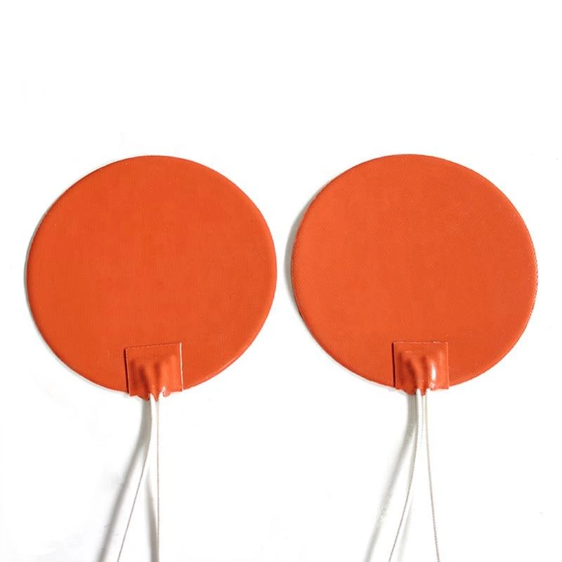 Silicone Heating Bed Round Flexible Silicone Rubber Heater manufacturer Silicone Heating Bed Round Flexible Silicone Rubber Heater manufacturer
