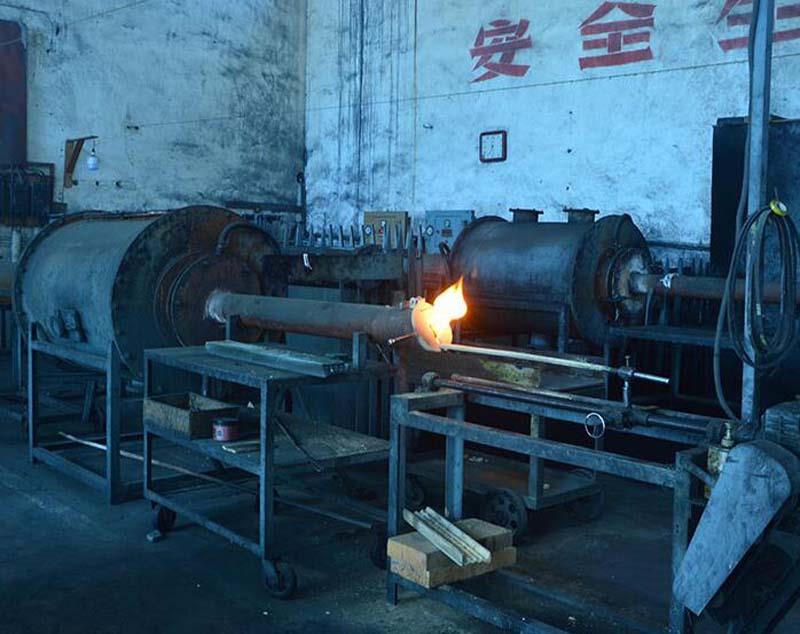 Three Phase W Type Sic Heating Elements process1
