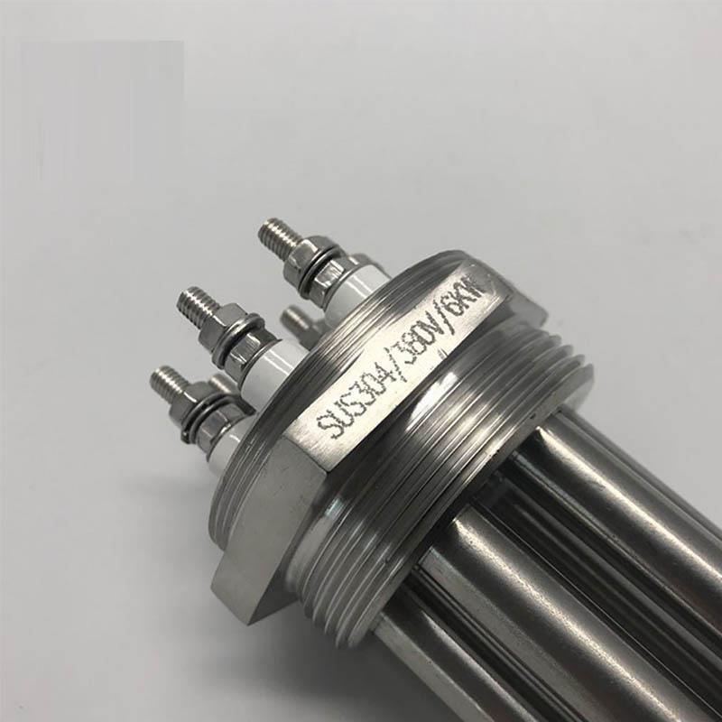 SUS304 220V 380V 3KW 6KW 9KW Immersion Heaters
