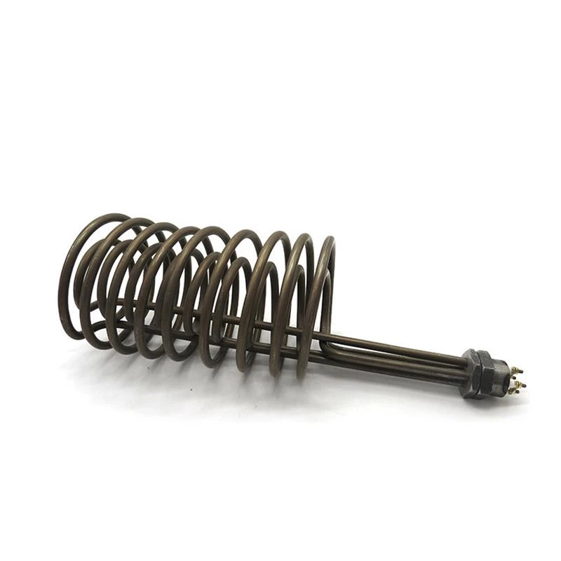 Electric Industrial Spiral Coil Tubular Heater Element factory Electric Industrial Spiral Coil Tubular Heater Element factory