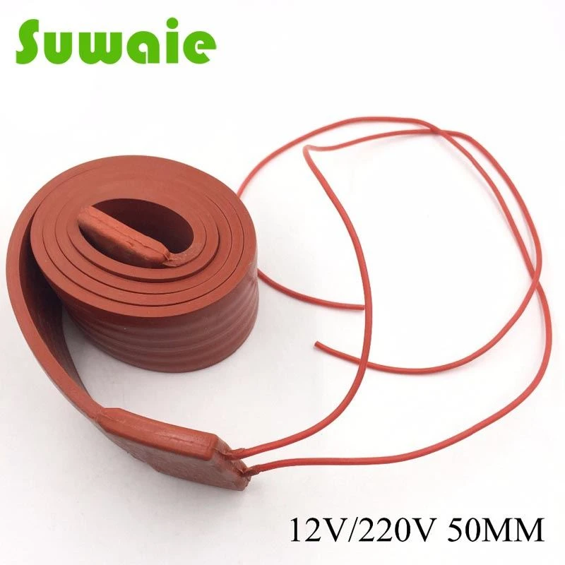 Flexible Silicone Heating Belt Pipe Heaters Flexible Silicone Heating Belt Pipe Heaters