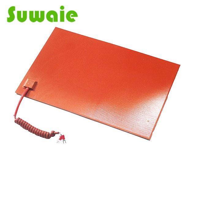12V 24V Flexible Cstomized Battery Powered Silicone Heating Pads