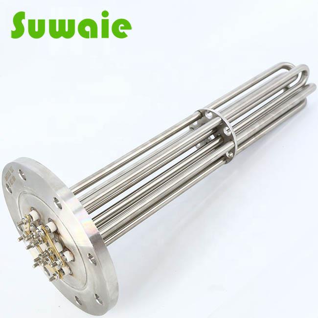 Electric Immersion Heating Element With Round Flange Electric Immersion Heating Element With Round Flange