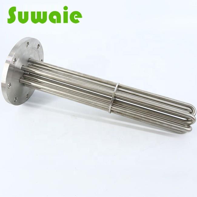 Electric Immersion Heating Element With Round Flange Electric Immersion Heating Element With Round Flange