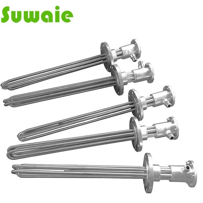 Explosion Proof Stainless Steel Flange Tubular Immersion Heaters