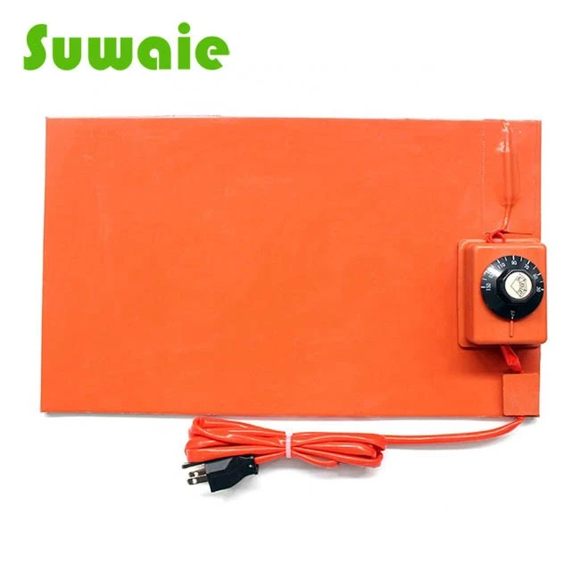Flexible Silicone Rubber Drum Heaters With Thermostats
