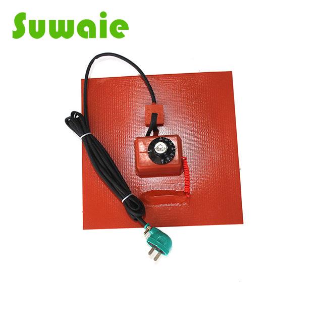 Silicone Rubber Heating Elements With Thermostat
