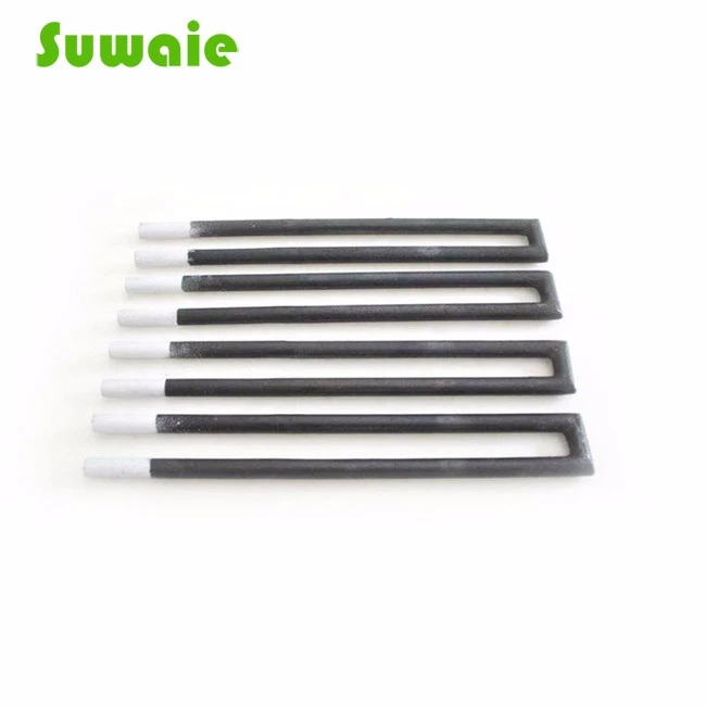 U Shaped High Temperature SIC Silicon Carbide Heaters