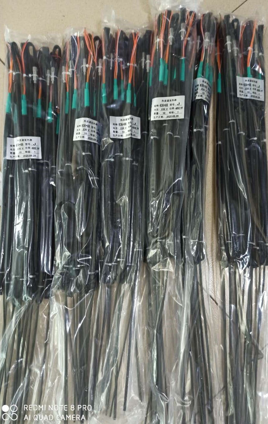 An Order For Coil Heater Straight Type 150pcs From Brazil